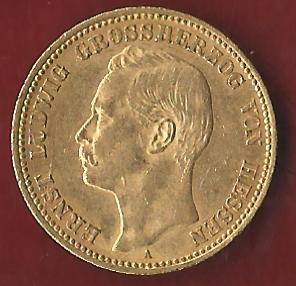  20 Mark Hessen 1906 A Münzenankauf Koblenz Frank Maurer AI429   