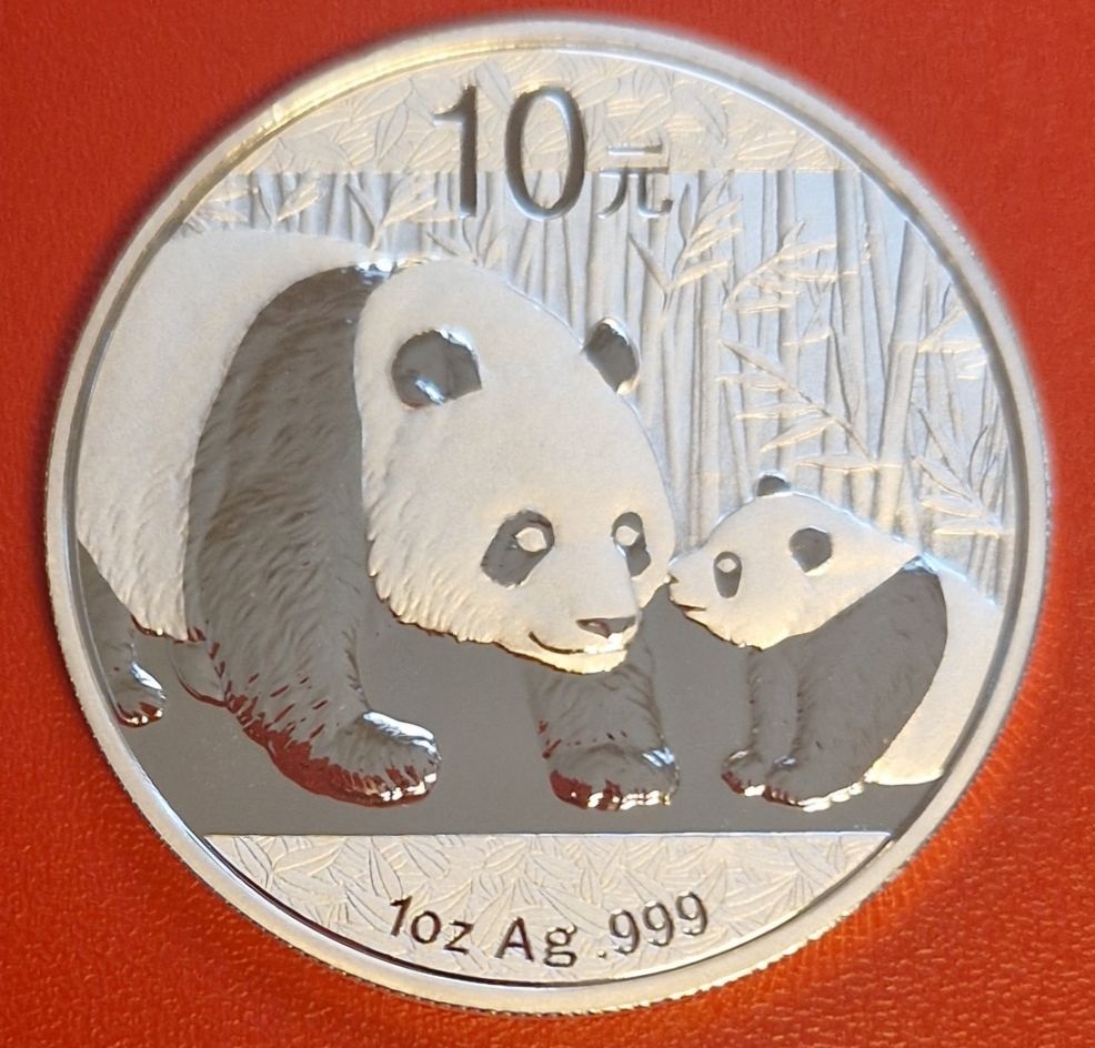  China 10 Yuan 2011 AG 1 OZ Koblenzer Münzen Studio Koblenz Frank Maurer AI517   