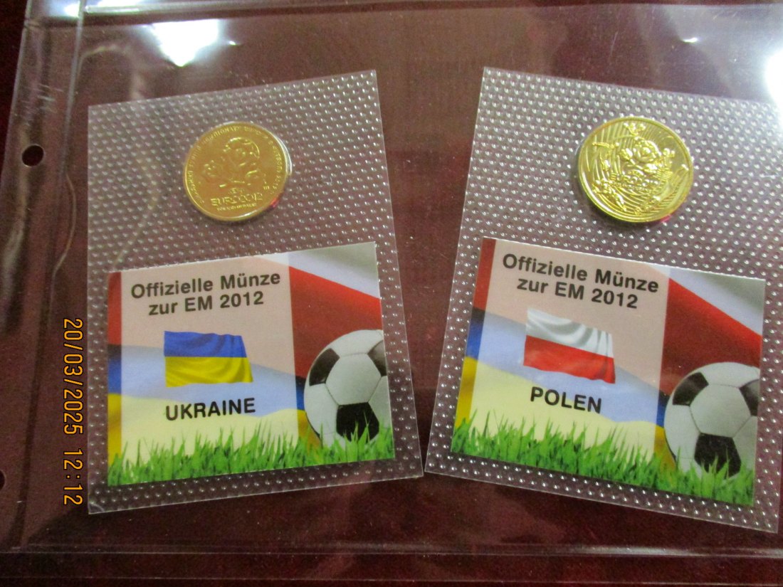  Münzen Ukraine Polen siehe Foto /1   