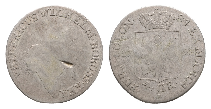  Altdeutschland; Kleinmünze 1797   