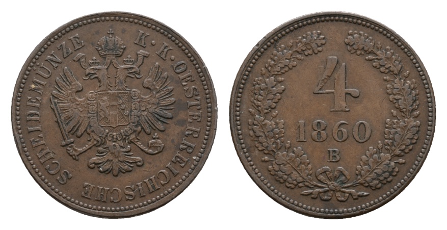  Altdeutschland; Kleinmünze 1860   