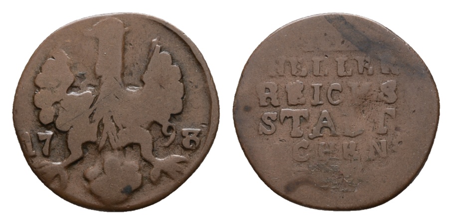  Altdeutschland, Kleinmünze 1798   