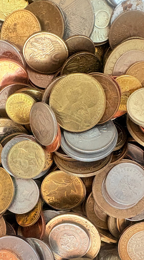 Ca 12 kg Münzen Grosses Lot Meist Europa