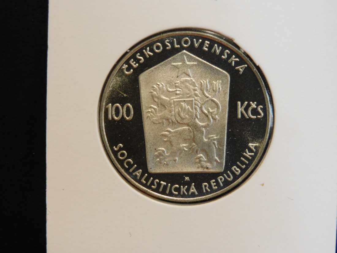  CZECHOSLOVAKIA 100 KORUN 1982.GRADE-PLEASE SEE PHOTOS.   