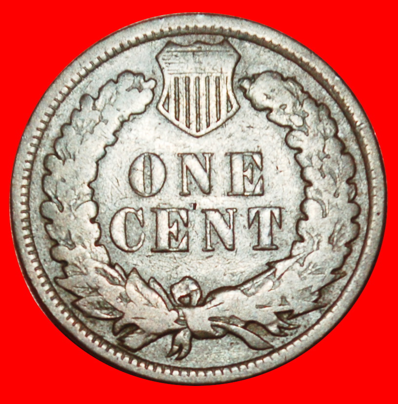  Ⰶ KLEINER CENT (1856-2025): USA ★ 1 CENT 1907 INDISCHER KOPF (1864-1909)! ★OHNE VORBEHALT!   