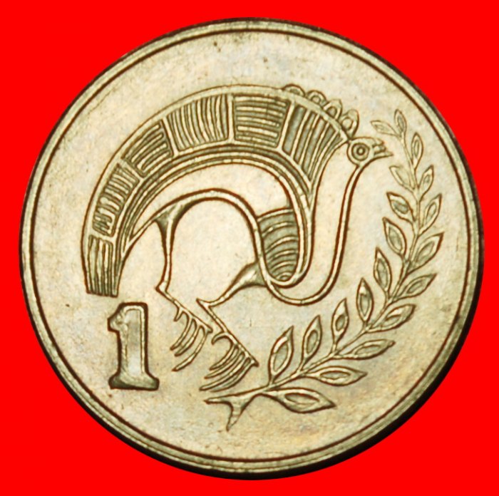 Ⰶ GREAT BRITAIN (1983-2004): CYPRUS ★ 1 CENT 2004 BIRD!★LOW START ★ NO RESERVE!