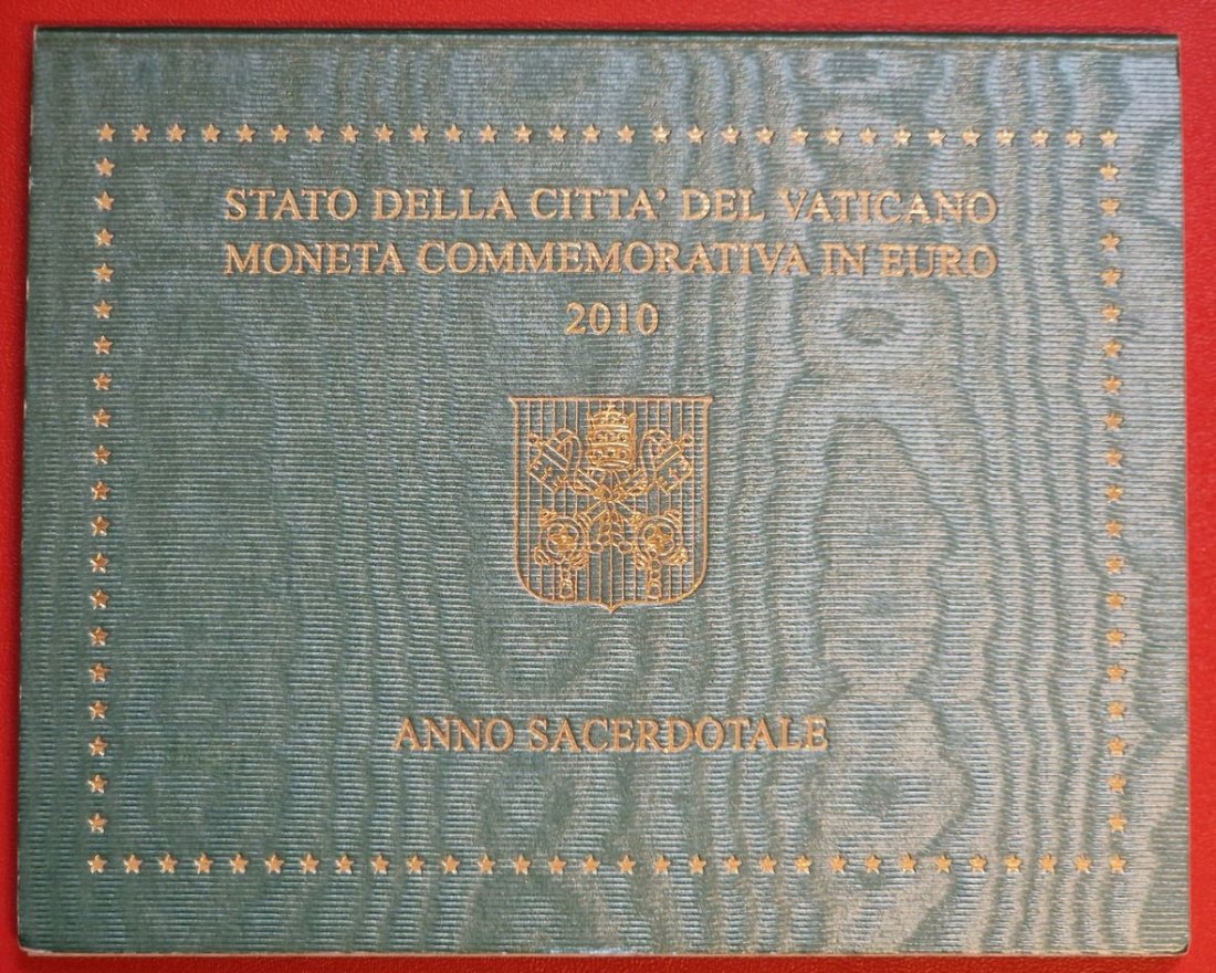  Vatikan 2 Euro KMS 2010 Münzenankauf Koblenz Frank Maurer AI 541   