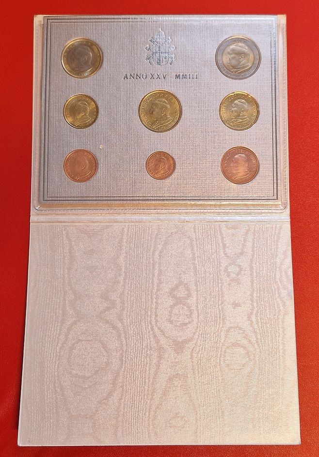  Vatikan 3,88 Euro KMS 2003 Münzenankauf Koblenz Frank Maurer AI 552   