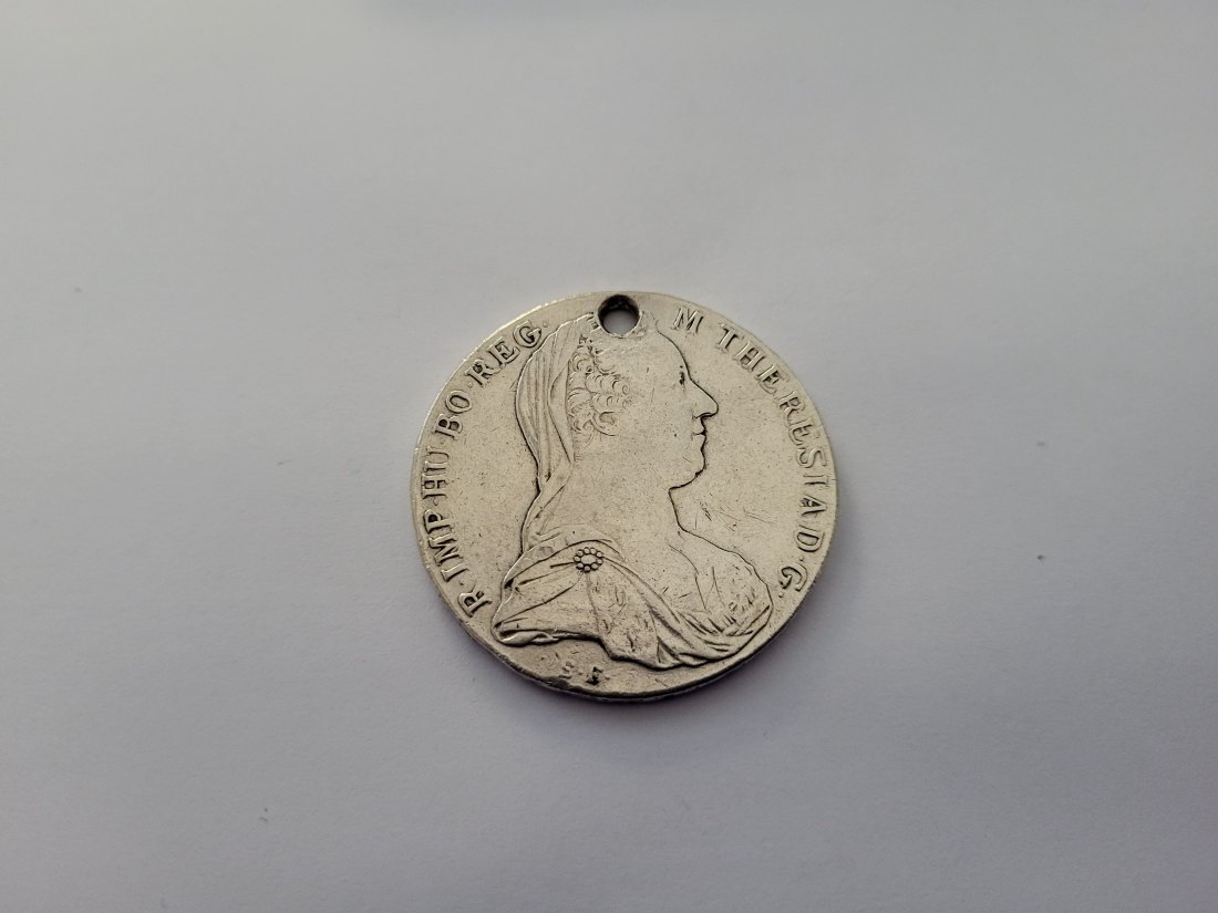  Maria Theresia Taler NP 1780 Anhänger zum Gedenken silber 27,5g Österreich Spittalgold9800 (1209)   