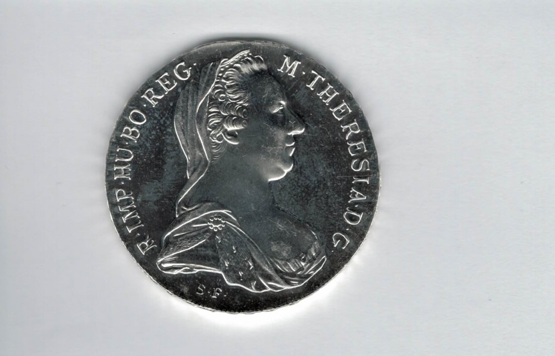  Maria Theresia Taler NP 1780 Ag 833/23,39g fein silber Österreich Spittalgold9800 (1917)   