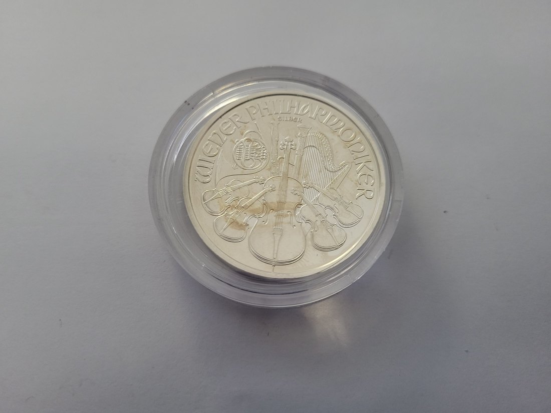  Philharmoniker 2014 1 OZ Unze silber 999 Österreich Spittalgold9800 (1248   