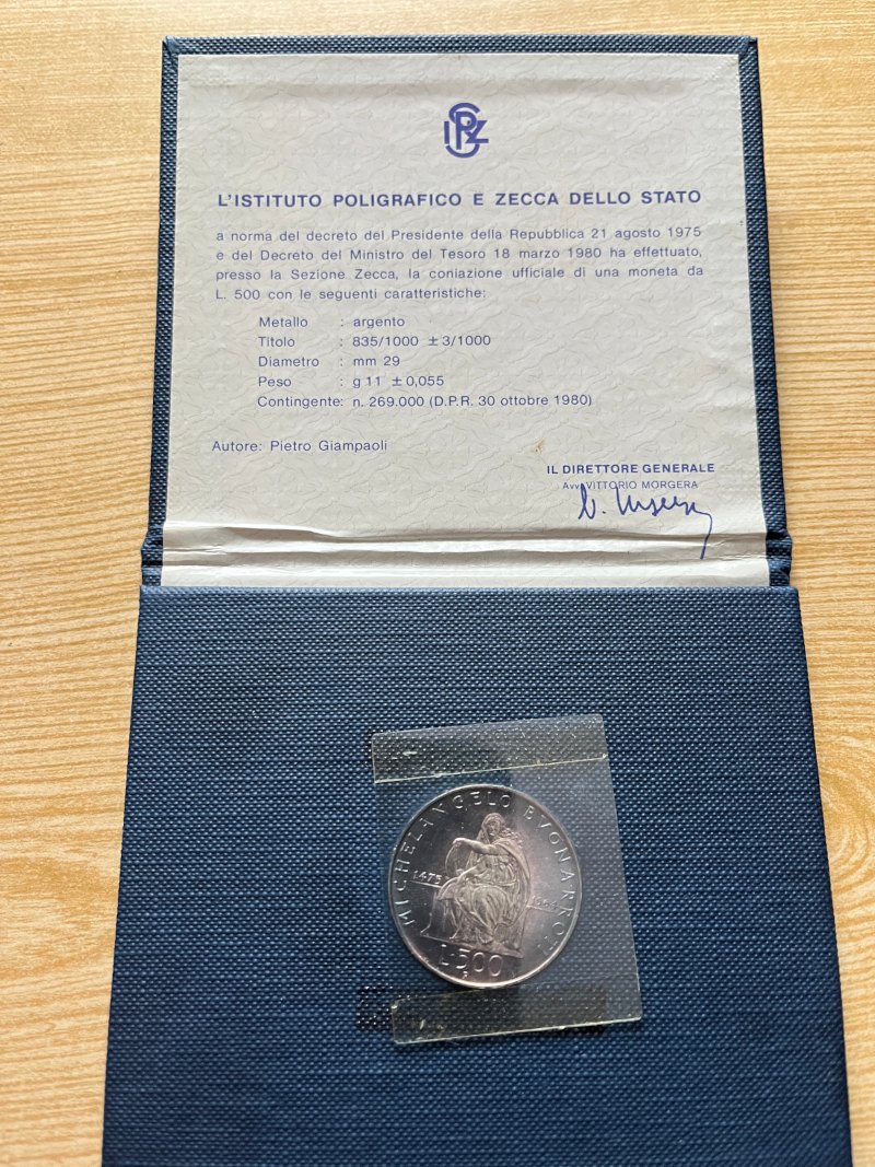  L. 500 DAS POLYGRAPHISCHE UND ZECCA-INSTITUT DES STAATES   