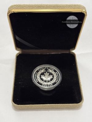  Kanada - 1 Dollar 2006 Tapferkeitsmedaille FM-Frankfurt  Feinsilber: 23,4g   