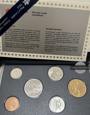  Kanada - Royal Canadian Mint Specimen Set 1996 FM-Frankfurt   