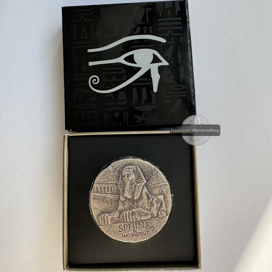  Tschad 3000 Francs 2019 Sphinx der Hatschepsut FM-Frankfurt KM#67 Feinsilber: 155,5g   