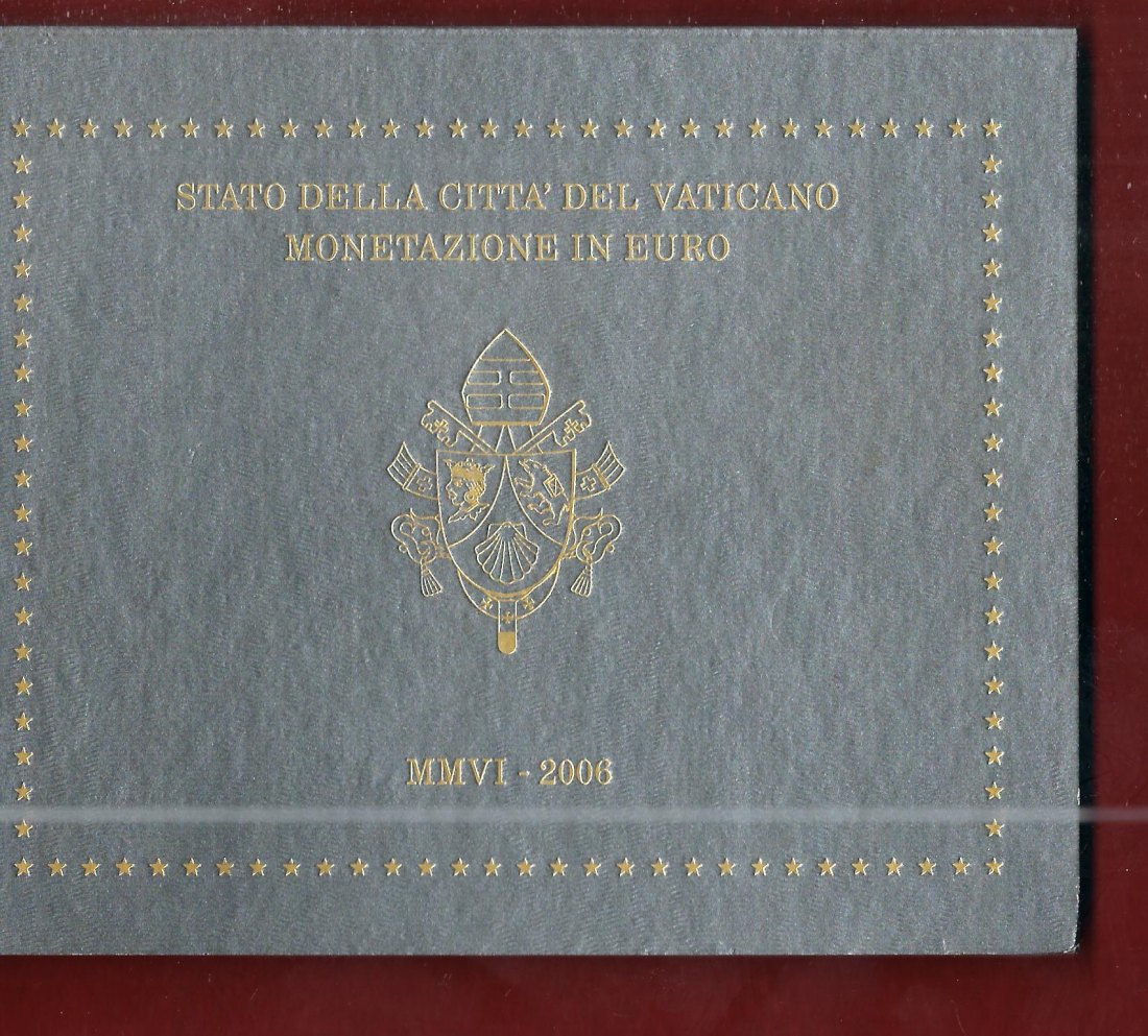  Vatikan 3,88 Euro KMS 2006 Münzenankauf Koblenz Frank Maurer AI 493   