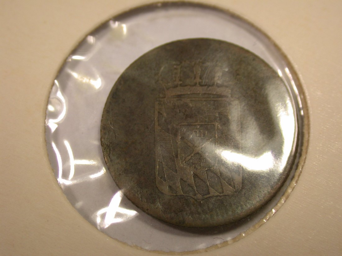  I20 Bayern  2 Pfennig 1835 in ss+    Originalbilder   