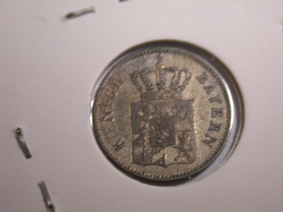  I20 Bayern  1 Kreuzer 1846 in ss+   Originalbilder   