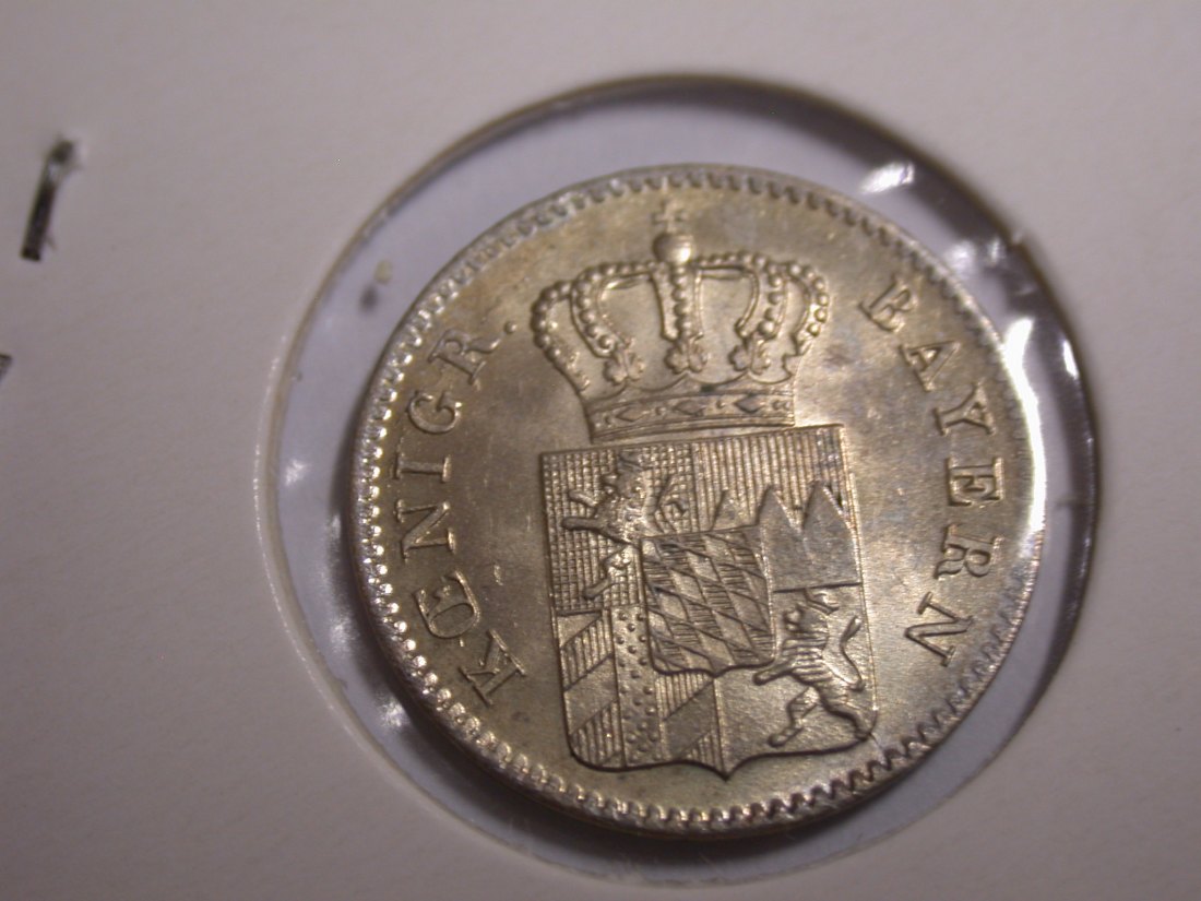  I20 Bayern  3 Kreuzer 1847 in f.st/ST aus EA !!   Originalbilder   