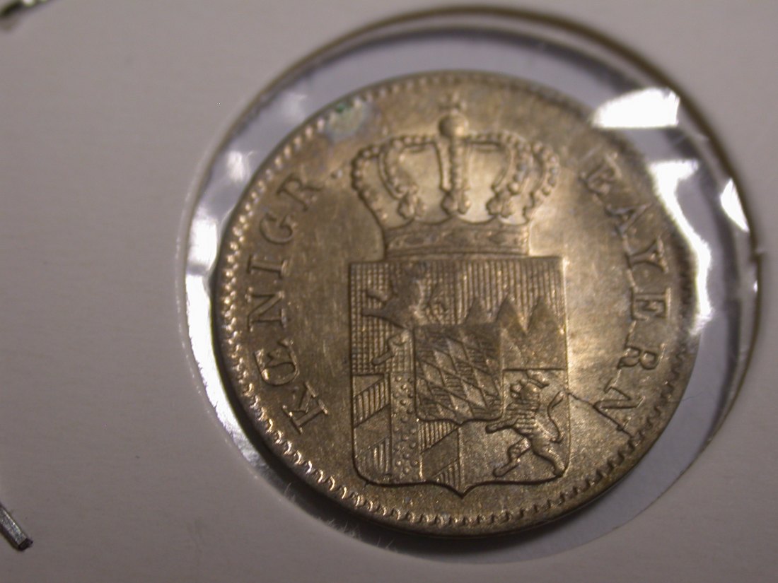  I20 Bayern  3 Kreuzer 1842 in vz-st/f.st   Originalbilder   