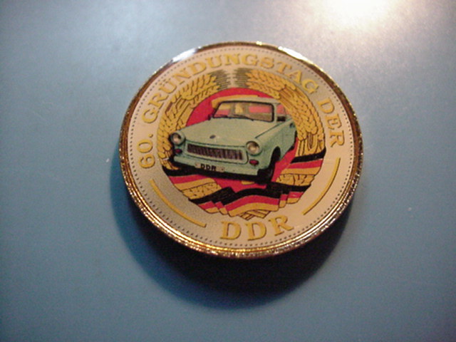 DDR 60.Gründungstag der DDR2 5 Mark