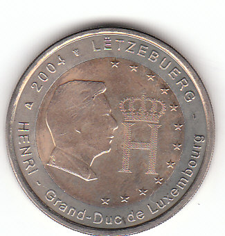  2 Euro Luxemburg 2004 (F060)b.   