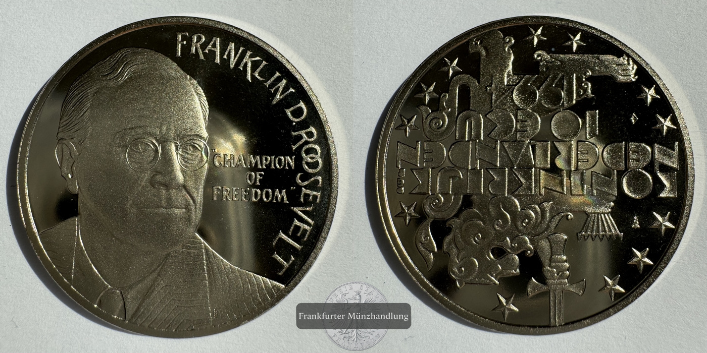  Niederlande  10 ECU  1994 Beatrix (Franklin D.Roosevelt) FM-Frankfurt Feinsilber: 20,72g   