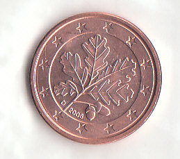  1 Cent Deutschland 2008 D (F061)b.   