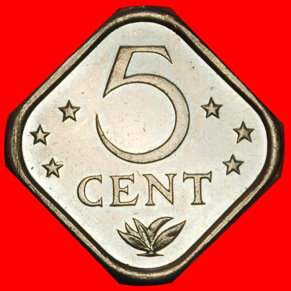 Ⰶ BEATRIX (1980-2013): NIEDERLÄNDISCH ANTILLEN ★ 5 CENTS 1982! STG STEMPELGLANZ! ★OHNE VORBEHALT!