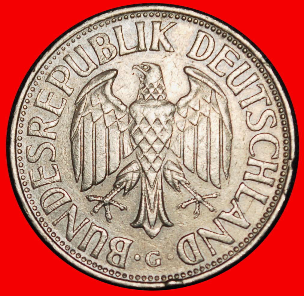 Ⰶ NOT COMMUNIST (1950-2001):GERMANY★1 MARK 1963G BADEN-WUERTTEMBERG★PUBLISHED★LOW START★ NO RESERVE!   