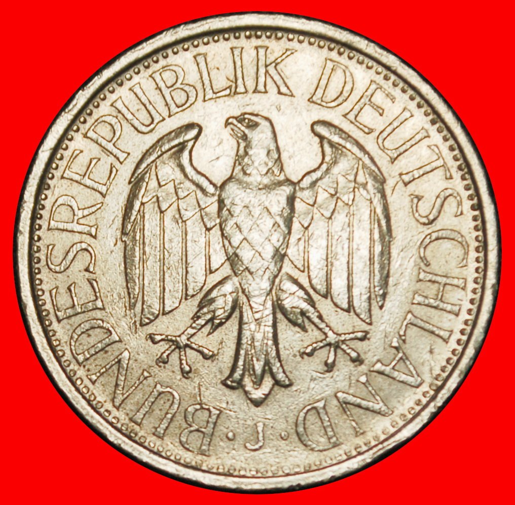  Ⰶ NOT COMMUNIST (1950-2001): GERMANY★ 1 MARK 1972J II1+B+r1 HAMBURG★PUBLISHED★LOW START★ NO RESERVE!   