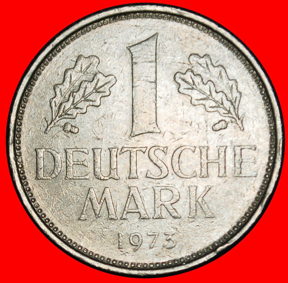  Ⰶ NOT COMMUNIST (1950-2001):GERMANY★1 MARK 1973F BADEN-WUERTTEMBERG★PUBLISHED★LOW START★ NO RESERVE!   