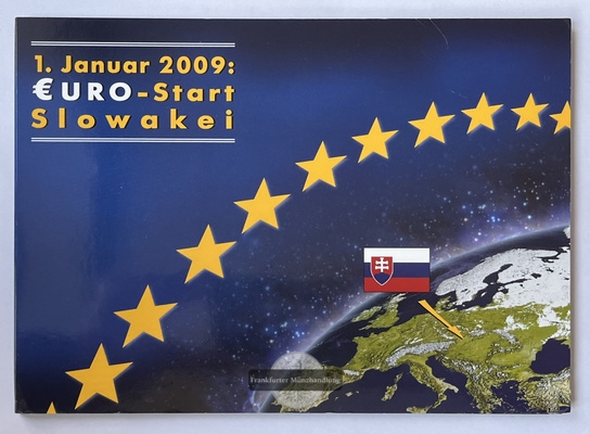  Slowakei 2009 EURO-Start Doppelsatz FM-Frankfurt   