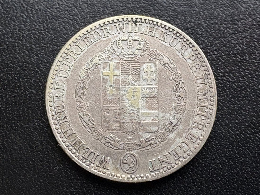  Altdeutschland - 1 Taler Hessen 1834 - Silbermünze   
