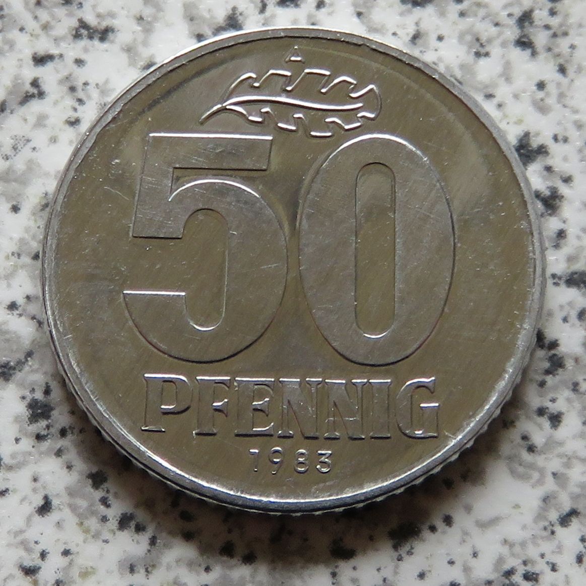  DDR 50 Pfennig 1983 A, Export   