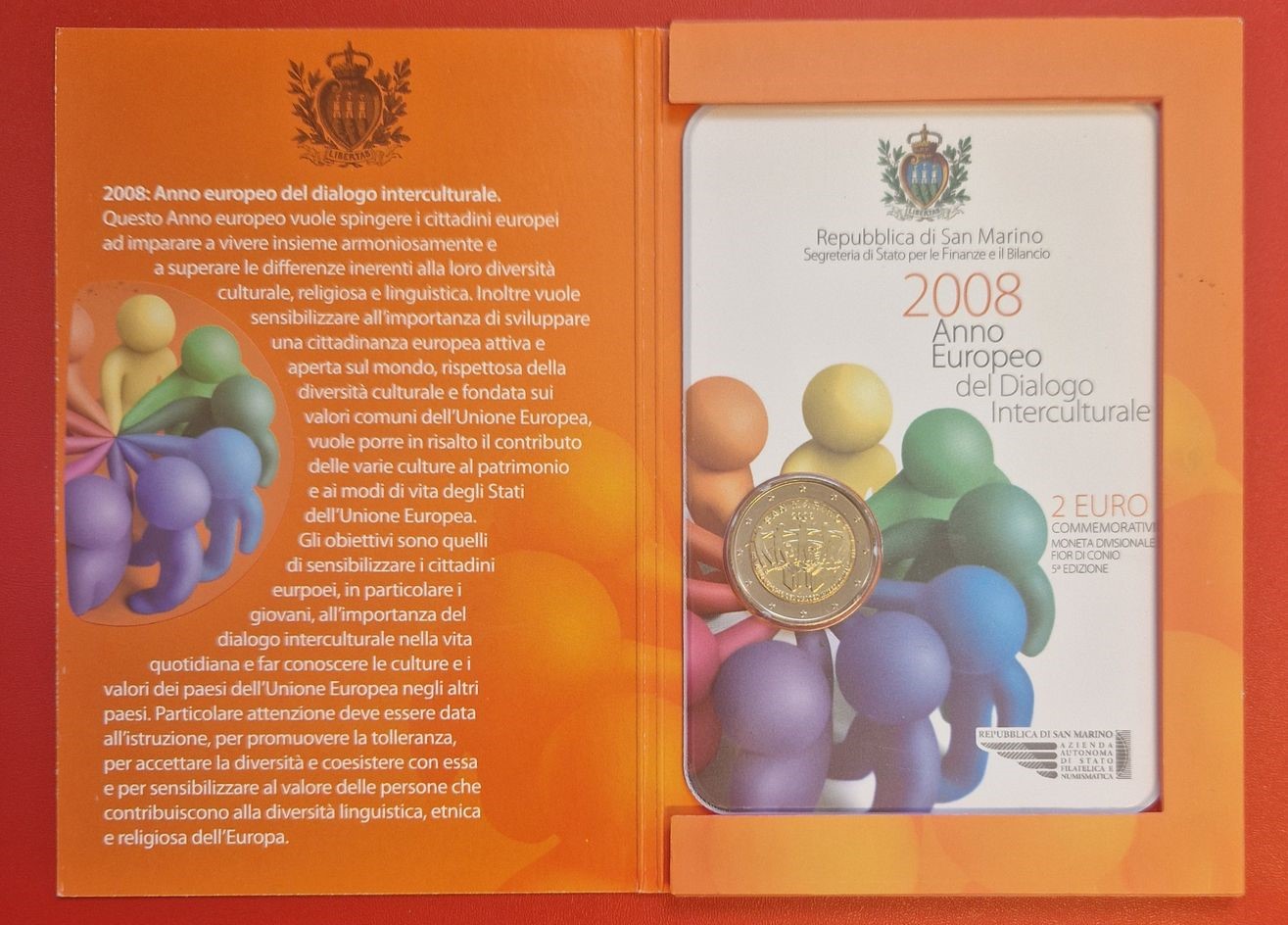  San Marino 2 Euro 2008 Golden Gate Münzenankauf Koblenz Frank Maurer Ai579   