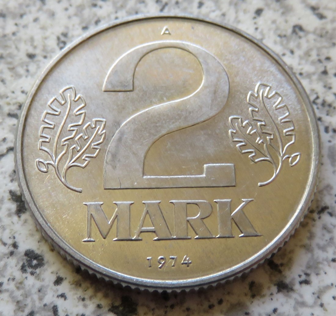  DDR 2 Mark 1974 A   
