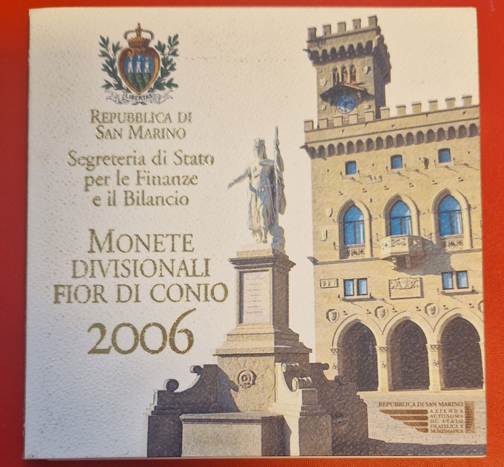  San Marino KMS 2006 ST Münzenankauf Koblenz Frank Maurer Ai 584   