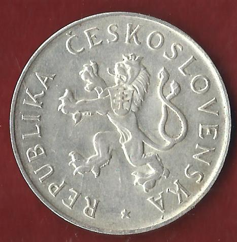  CESKOSLOVENSKA 50 KC 1955 Münzen und Goldankauf Koblenz Frank Maurer Ai 622   