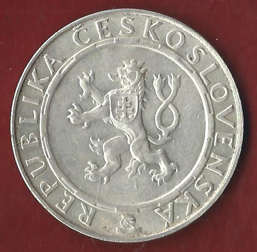  CESKOSLOVENSKA 100 KC 1955 Münzen und Goldankauf Koblenz Frank Maurer Ai 623   