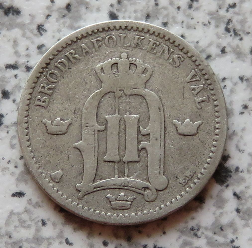  Schweden 25 Öre 1902   