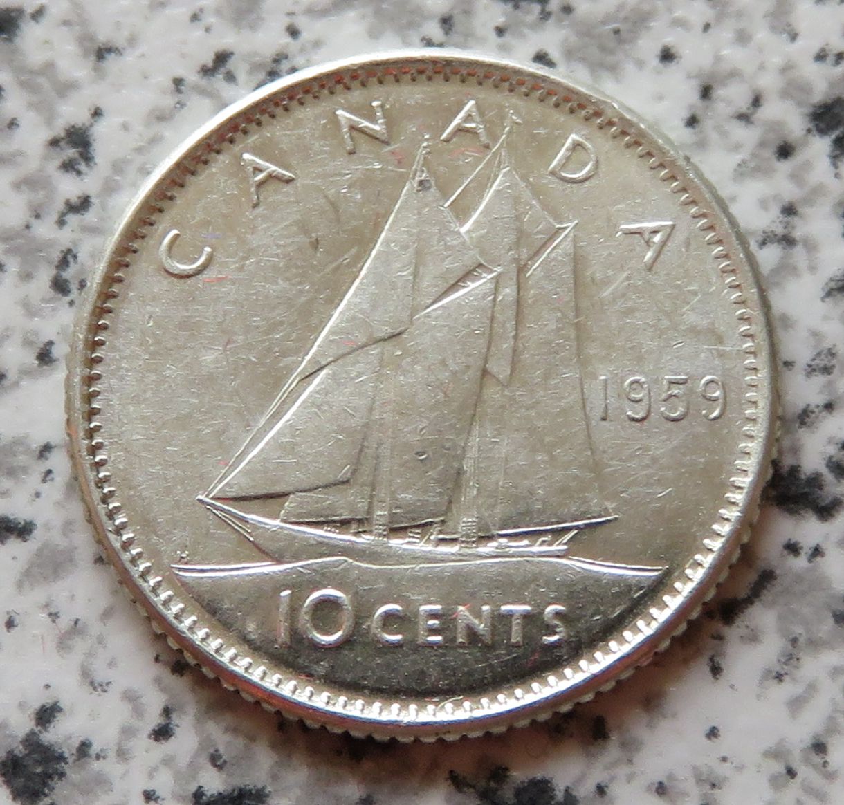  Canada 10 Cents 1959   