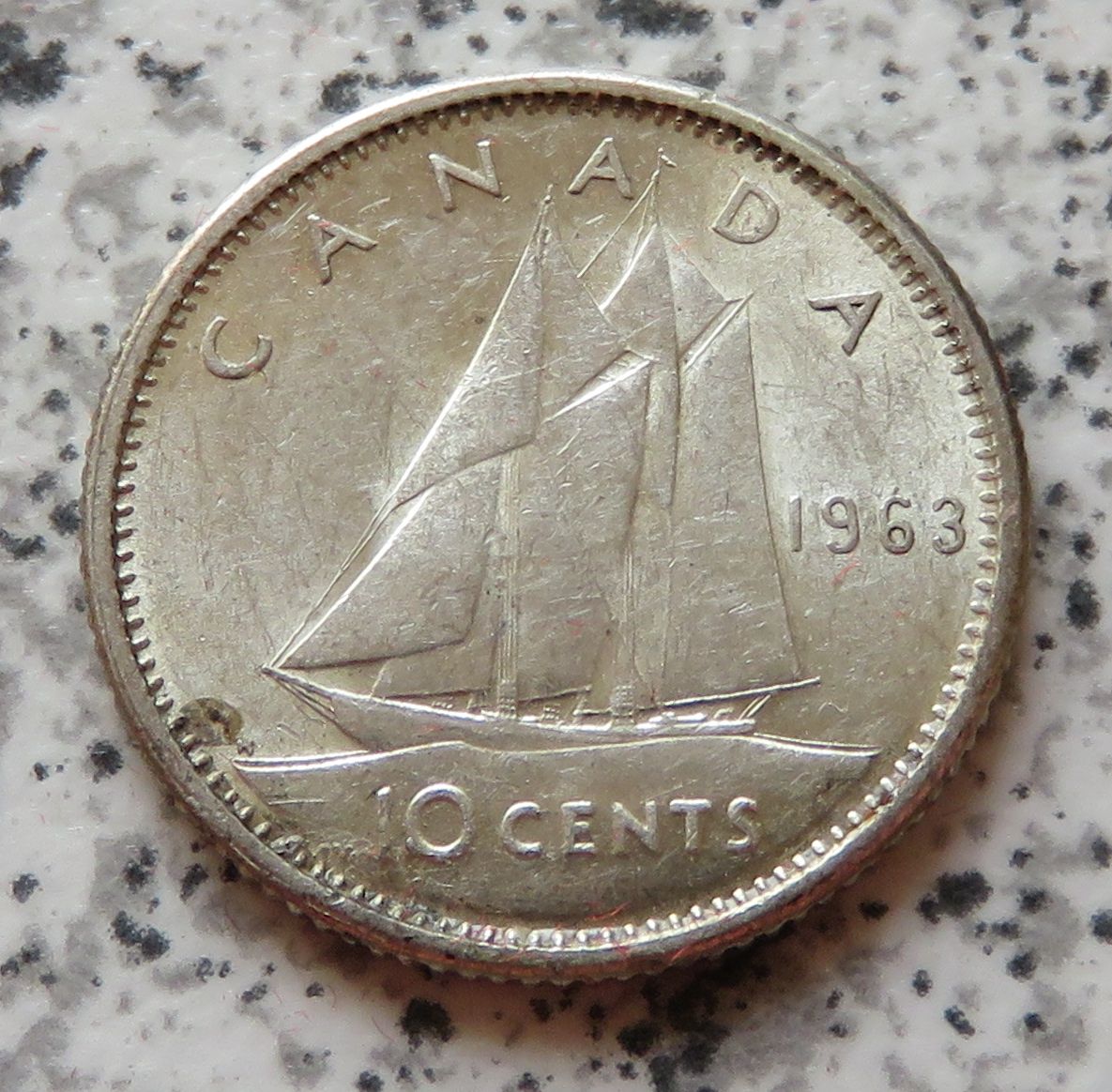  Canada 10 Cents 1963   
