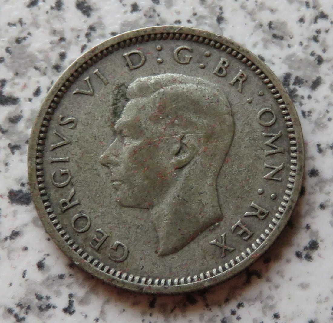  Großbritannien 6 Pence 1937   