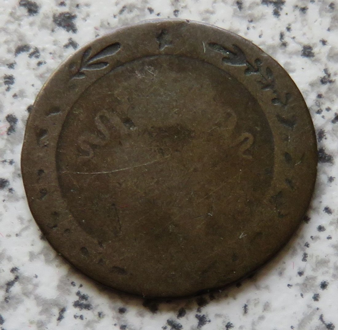  Frankreich 10 Centimes 1809 T, Belegstück   