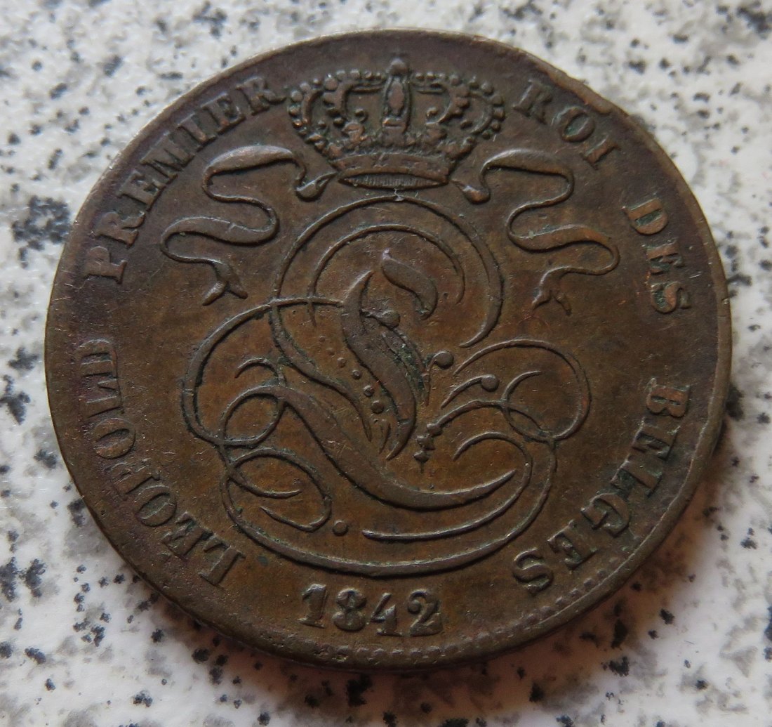  Belgien 5 Centimes 1842   