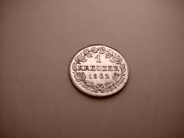 Bayern Maximilian II1 Kreuzer 1862