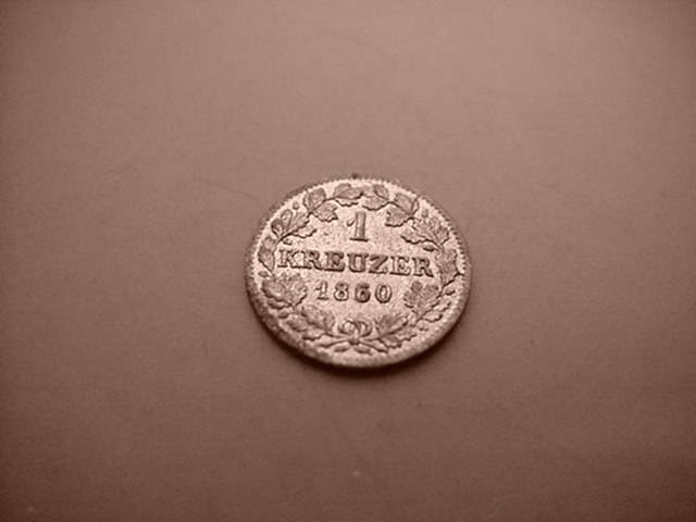 Bayern Maximilian II1 Kreuzer 186o