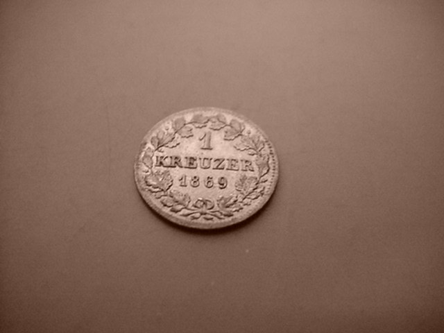 Bayern Maximilian II1 Kreuzer 1869