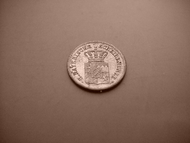  Bayern Maximilian II1 Kreuzer 1869   